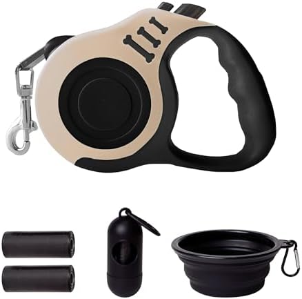 Retractable Dog Leash Automatic Telescopic Tractor Dog Tape by LIEVUIKEN