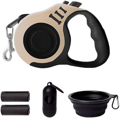 Retractable Dog Leash Automatic Telescopic Tractor Dog Tape by LIEVUIKEN