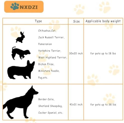 Dog Blankets for Medium Large Dogs Washable, 3 Pack Pet Blanket Washable 41" x 31", Fuzzy Soft Puppy Throw Cover for Kennel Crate Bed - Image 7