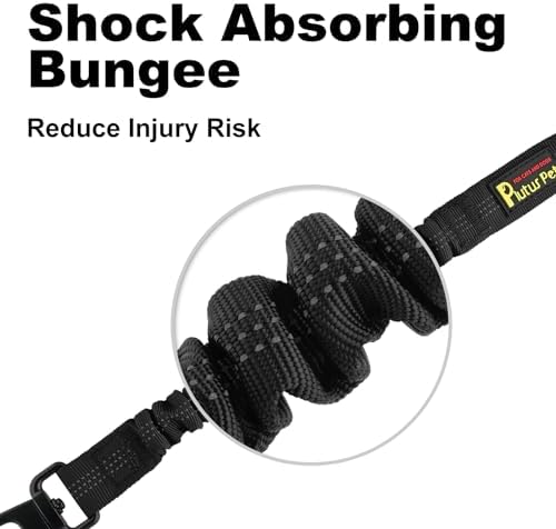 Plutus Pet Dog Seat Belt for Car, Adjustable Harness with Elastic Bungee - Image 5