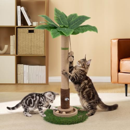 Woochpet Tall Cat Scratching Post,Cat Toys,Cat Scratcher Tree for Large Cat by WOOCHPET