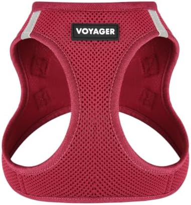 Voyager Step-in Air Dog Vest Harness - Burgundy, XX-Small by BestPetSuppliesLLC