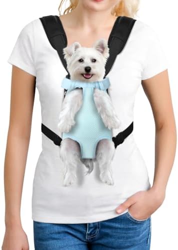 YUDODO Pet Dog Carrier Backpack Adjustable Front Carrier for Small Dog Cat by YUDODO