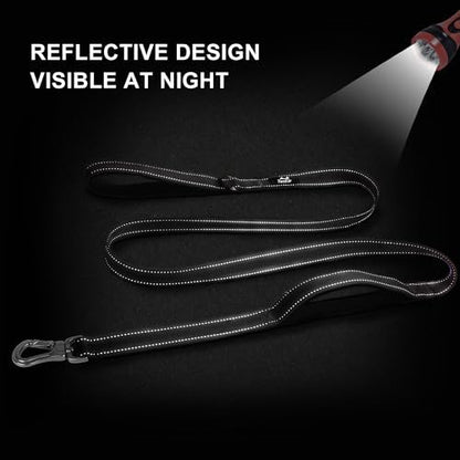 Twoear 4FT 1IN Heavy Duty Dog Leash for Large Dogs with 2 Padded Handles - Image 5