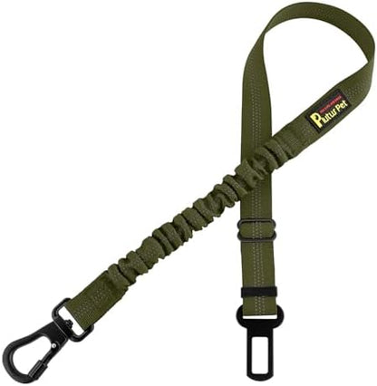 Plutus Pet Dog Seat Belt for Car, Adjustable Harness with Elastic Bungee by PLUTUSPET