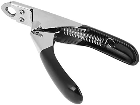 Dog Nail Clippers, Stainless Steel Round Head Pet Dedicated Nail Scissors Trimmer with Spring Action Pet Toe Claw Shear Cutter Suitable for Small Medium Large Dogs Cats by TOPINCN