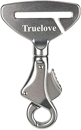 Truelove Lightweight Dog Car Seatbelt Safety Buckle Lock, Dog Seat Belt for Car, Fit Dog Car Harness/Collar for Small, Medium, Large Dogs by TRUELOVE