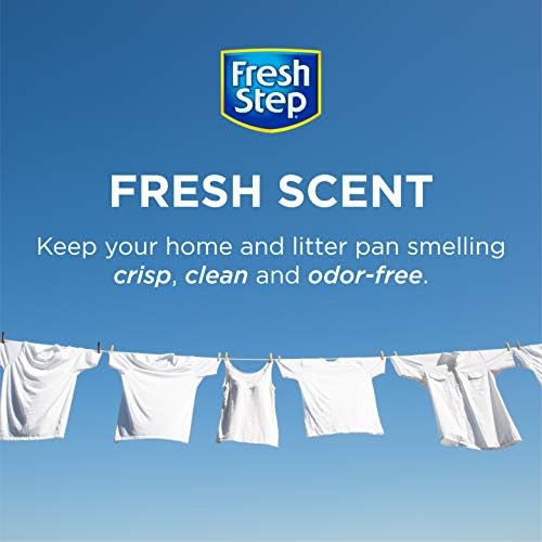 Fresh Step Cat Litter Crystals Deodorizer, Fresh Scent, 15 Oz, 3-Pack - Image 3