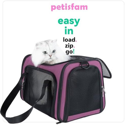 Easy Load Pet Carrier for Medium Cats and Small Dogs - Image 2