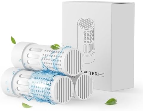 3 Pcs Cat Water Fountain Filters, Automatic Cat Feeders Replacement Filter for 2 in 1 Cats Food and Water Dispenser, Pet Water Dispenser Filters Replacement for DU-F13, DU-F03, Auto Pet Feeder by DUDUPET