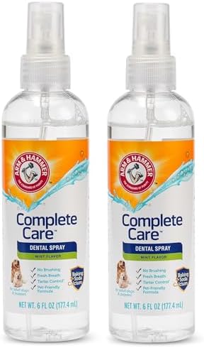 Arm & Hammer Complete Care Dog Dental Spray, Mint, 6 Fl Oz, 2-Pack by ArmHammer