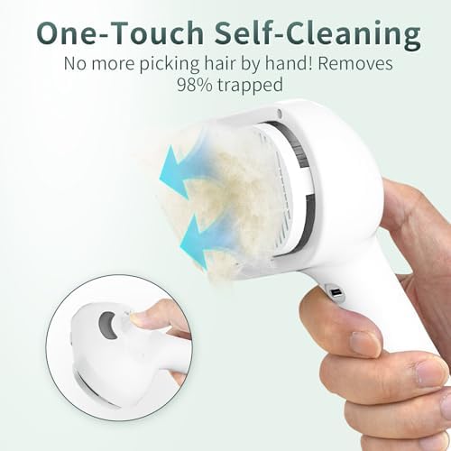 3-in-1 Self-Cleaning Shedding Steam Brush for Dogs & Cats - Image 3