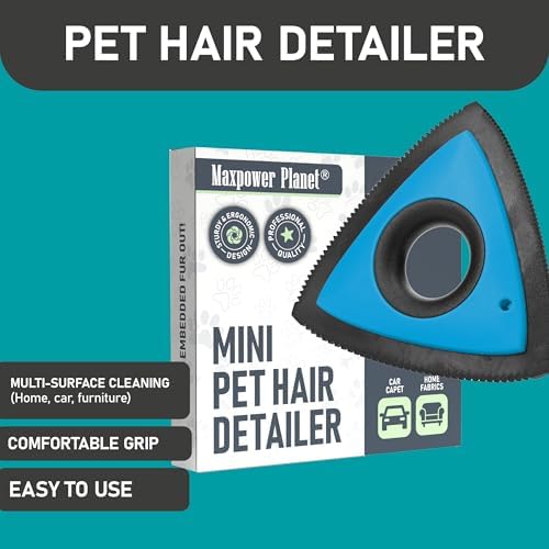 Maxpower Planet Pet Hair Removal Tool, Dog Hair Remover, for Car Carpet, Furniture, Easy Use Car Detailing Fur Remover Tool, Pet Hair Remover for Pet Fur - Image 2