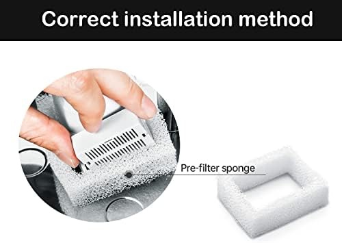 Cat Water Fountain Replacement Filter, Fit Ceramic Pet Water Fountain - Image 5