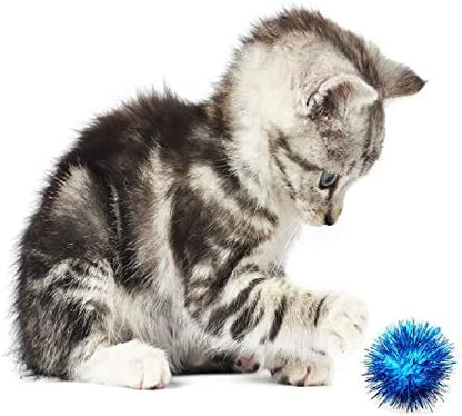 1.8Inch Assorted Color Flash Balls Cats Toy Balls for Cats Play 100 Pcs - Image 5