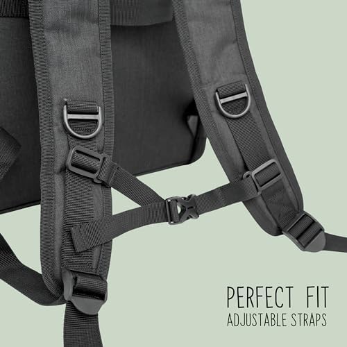 Pet Backpack Carrier - Comfortable and Durable Carrier for Dogs, Cats and Small Pets - Ideal for Hiking, Travel, and Outdoor Adventures - Adjustable Straps and Ventilated Design - Image 7