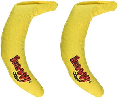 Yeowww! Yellow Banana Catnip Toy (2 Pack) - Image 4