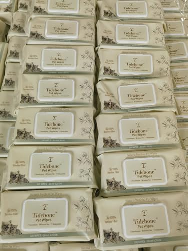 Bamboo Pet Wipes for Dogs & Cats (100 Count) — Hypoallergenic, Thick Dog Grooming Wipes, Biodegradable & Eco-Friendly Cleaning for Paws, Face & Coat, Unscented & Alcohol-Free - Image 3