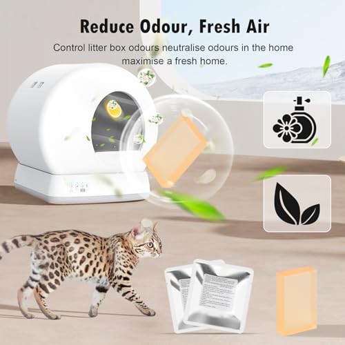 12 Pack Deodorizer Gel Refill for Meowant Self-Cleaning Cat Litter Box - Image 3