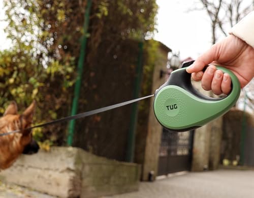 TUG Original Retractable Dog Leash, 16 ft (Large, Green) - Image 3