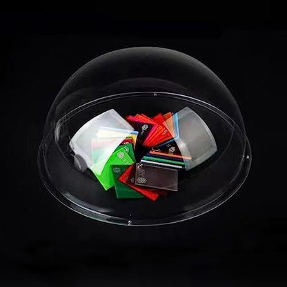 LOTOWELZON 4.7In/120mm Clear Acrylic CCTV Camera Dome Cover Window Skylight - Image 5