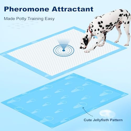 MIZOK XXL Pee Pads for Dogs Super Absorbent Extra Heavy Duty 28x44in 30Ct - Image 5