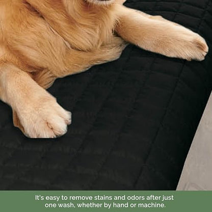 Elegant Comfort Premium Pet Car Seat Cover for Back Seat, Luxury Microfiber Car Seat Protector, Heavy Duty and Durable, Non-Slip and Waterproof Car Seat Cover for Trucks, Cars, and SUVs, Black - Image 4