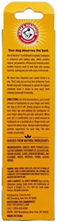 Arm & Hammer for Pets Dental Enzymatic Toothpaste for Dogs | No More Doggie Breath | Dog Toothpaste Safe for All Dogs and Puppies, Advanced Care, Chicken Flavor 2.5 Ounce (Pack of 2) - Image 2