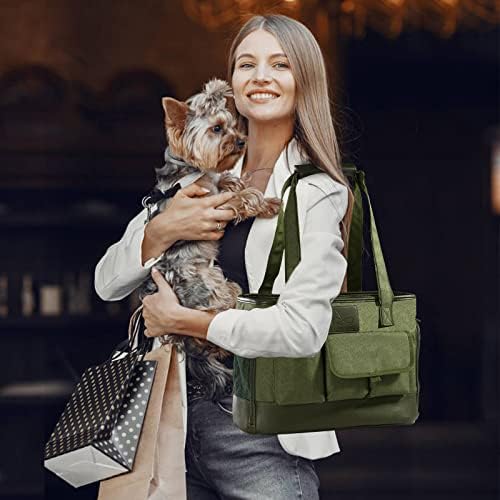 Dog Carrier, Cat Carrier, Pet Carrier, Foldable Waterproof Premium Oxford Cloth Dog Purse, Portable Bag Carrier for Small to Medium Cat and Small Dog - Image 6