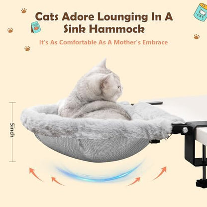 X-Large Cat Desk Bed for Home Office, 19"x15" Spacious Nest - Image 3