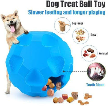 Rubber Treat Dispensing Cognitive Dog Toys for Aggressive Chewers Breed - Image 4