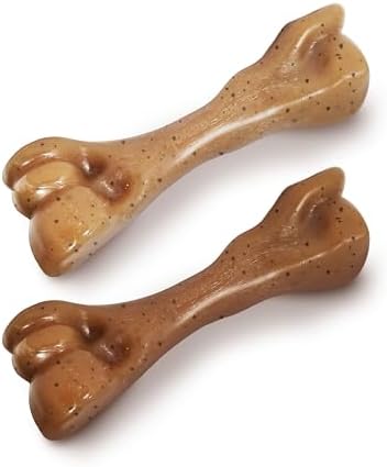 Nylabone Strong Chew Gourmet Style Dog Chew Toy, Small, 2 Count by Nylabone