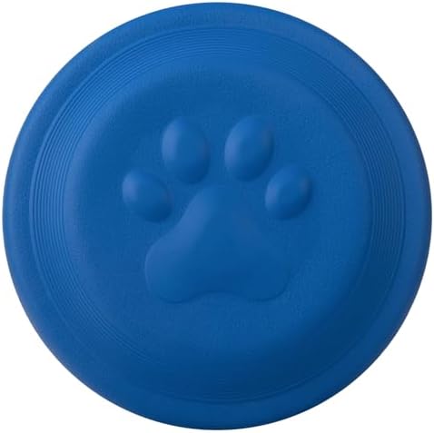 NAITELI Flyer-Soft Flying Disc Fetch Toy,for Small Dogs(Blue,S) by Unknown