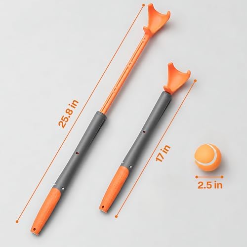 PAWISE Dog Ball Launcher Dog Fetch Toy Dog Tennis Ball Thrower (Large) - Image 2