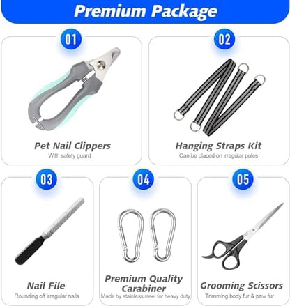 Ateson Pet Grooming Hammock, Dog Grooming Harness for Nail Trimming, XL - Image 4
