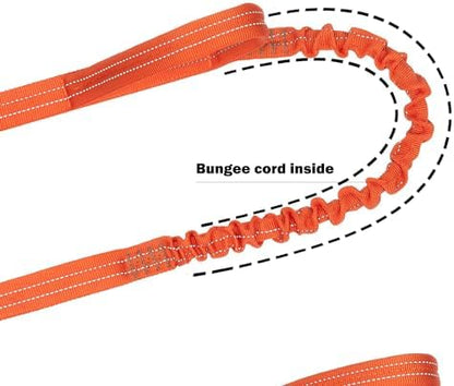 ICEFANG Tactical Dog Leash with Quick-Release Metal Clasp,Bungee-Dog Lead - Image 5