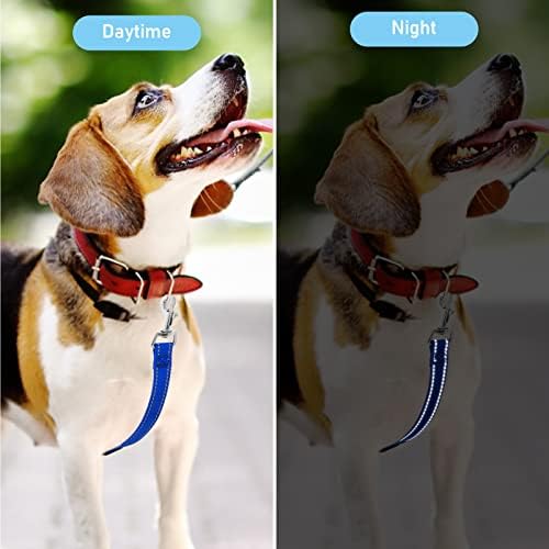Cobee Dog Collar Clips, 2 Pcs Reflective Nylon Prong Collar Backup - Image 2