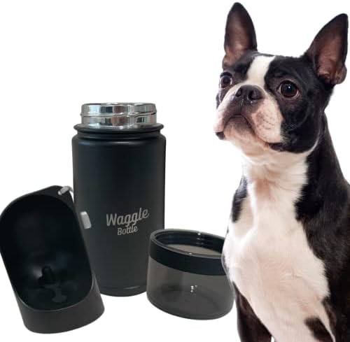 Stainless Steel Dog Travel Water Bottle, Double-Wall Vacuum Insulated Portable Dog Water Dispenser, Drink Cup and Snack Container On The Go, Outdoor Walking, Hiking, Travel, Water Bottle - Image 5