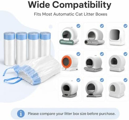 90-Count Liners for Self-Cleaning Cat Litter Boxes, 18 x 20 in - Image 4