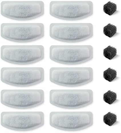 PET STANDARD Filters for ORSDA 2L Fountain, 12-Pack by PetStandard