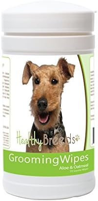 Healthy Breeds Welsh Terrier Grooming Wipes 70 Count by HealthyBreeds
