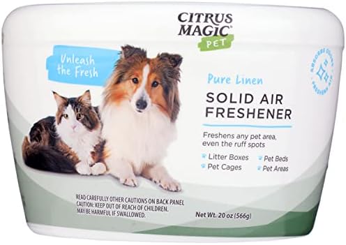 Citrus Magic Pet Solid Air Fresheners, Pure Linen, 20 Ounce, 2 Pack - Image 3