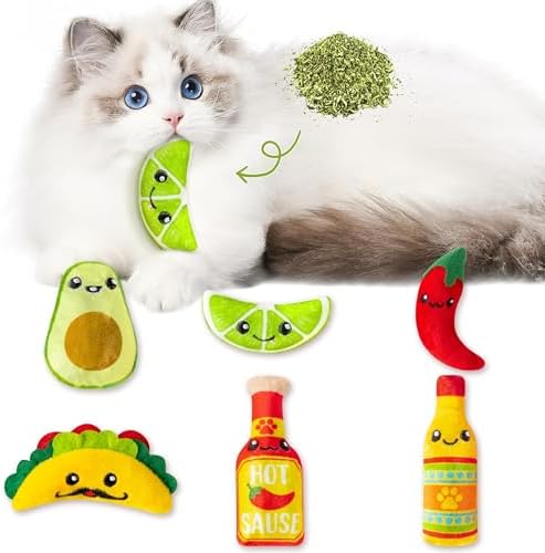 L1rabe Mexican Catnip Stuffed Toys for Cats, for Kitty Lover by L1rabe