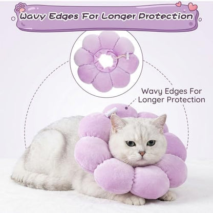 Cat Cone Collar, Adjustable Cat Recovery Collar - Image 3