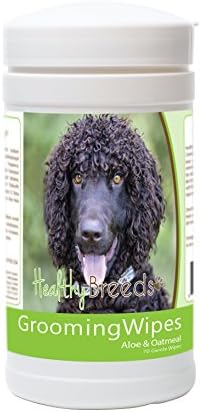 Healthy Breeds Irish Water Spaniel Grooming Wipes 70 Count by HealthyBreeds