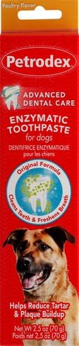 Petrodex Enzymatic Dog Toothpaste, Poultry Flavor, 2.5oz - Image 2