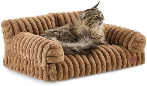 Hollypet Small Dog Large Cat Bed Puppy Couch Beds for Pets up to 25 lbs - Image 2