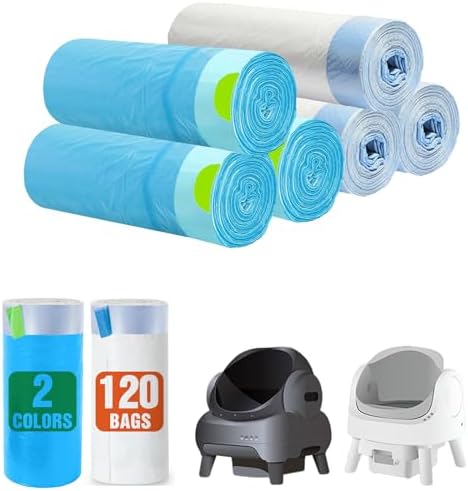 Automatic Cat Litter Box Liners 120 CT Compatible with Neakasa PetPivot by MAKEITPRO
