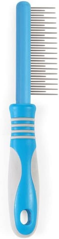 Ancol Ergo Moulting Dog Comb, BLUE AND GREY