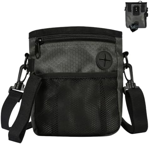 Dog Training Treat Pouch Hands-Free Waterproof with Adjustable Waist Strap by Unknown